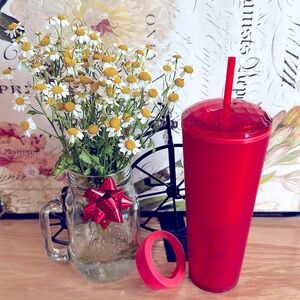 🛑LAST ONE 🛑Starbucks 2022 Valentine's Day Limited Edition Hearts Ombre Cold Cup